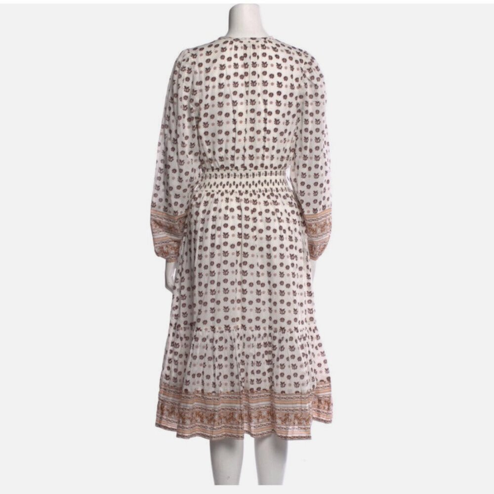 Cleobella Blakely Boho Cotton Midi Dress Size Small - Picture 2 of 12